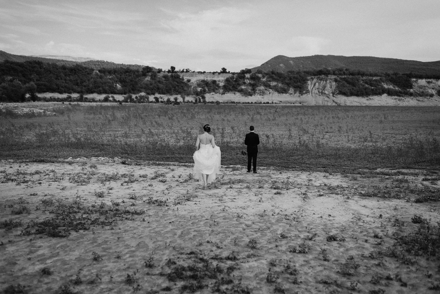 First Look de boda Naturaleza