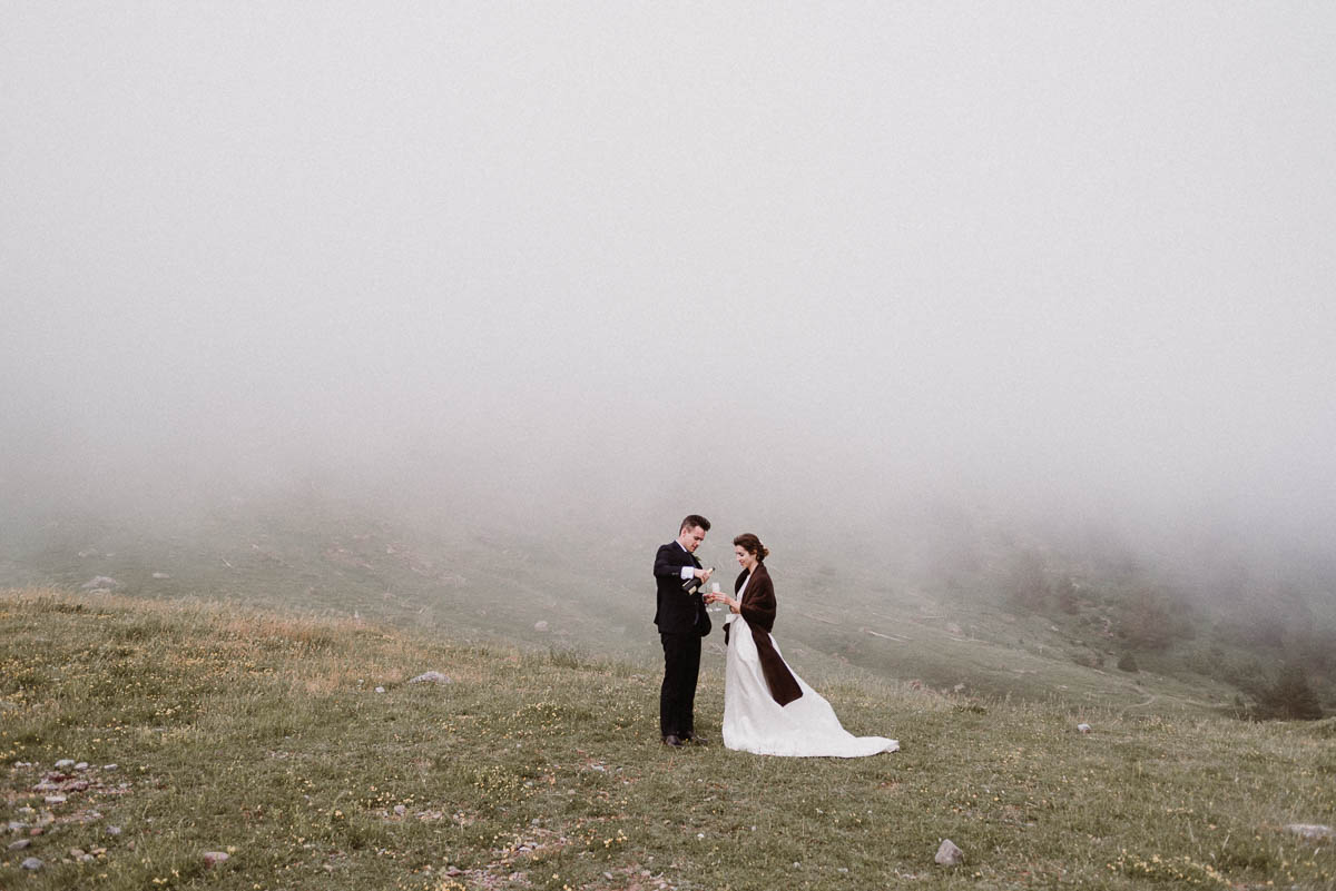 Fotos Pirineo Aragonés - pareja en el pirineo