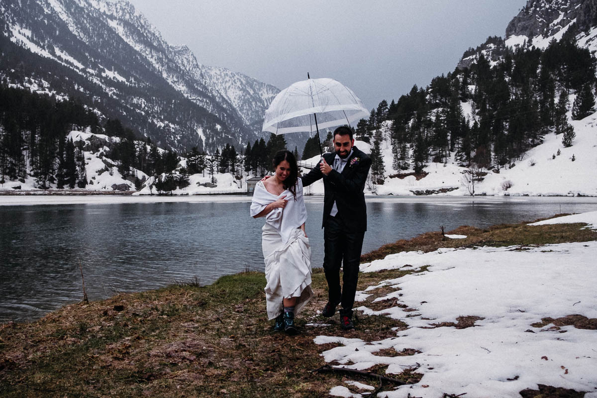 Boda en la Nieve - fotos boda nieve